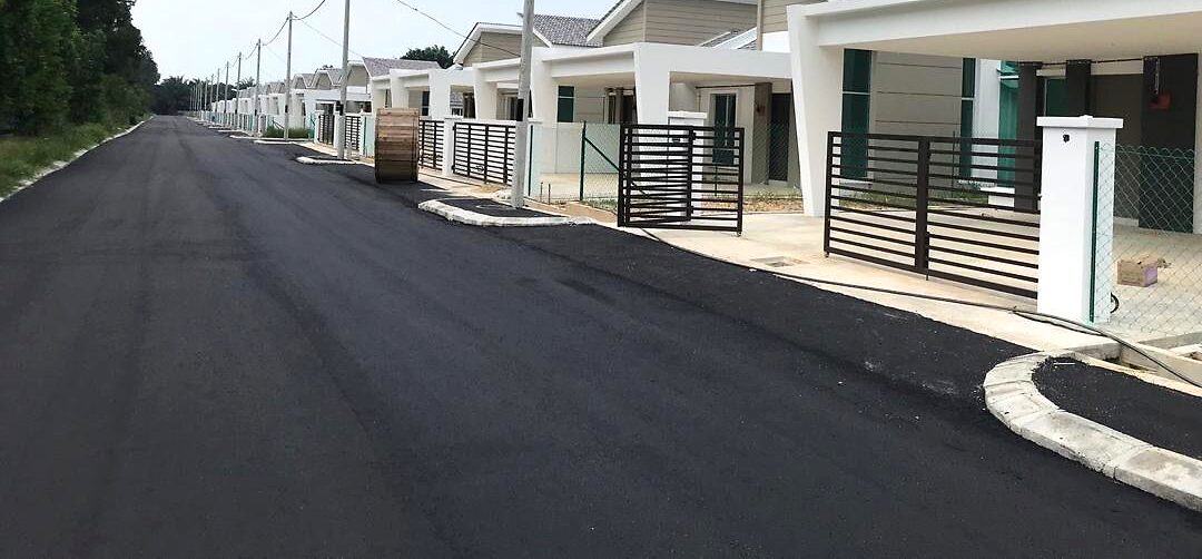 Taman Berjaya Kuala Ketil completed semi-D homes